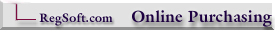 RegSoft Online Purchasing